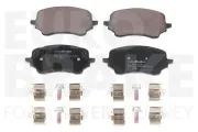 Bremsbelagsatz, Scheibenbremse EUROBRAKE 5502222597