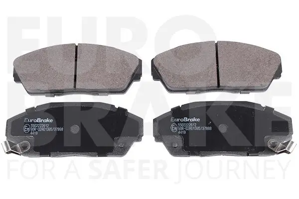 Bremsbelagsatz, Scheibenbremse Vorderachse EUROBRAKE 5502222612