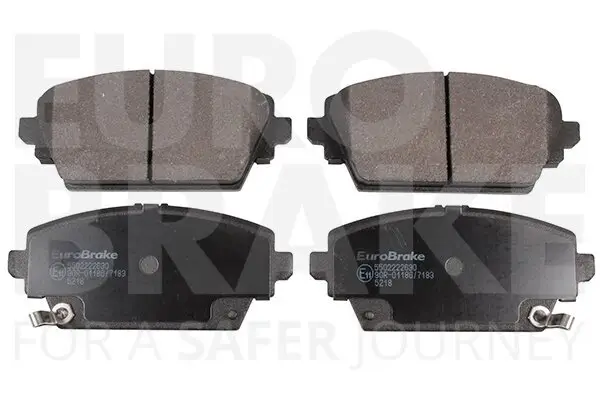 Bremsbelagsatz, Scheibenbremse Vorderachse EUROBRAKE 5502222630