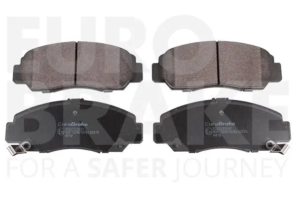 Bremsbelagsatz, Scheibenbremse Vorderachse EUROBRAKE 5502223501
