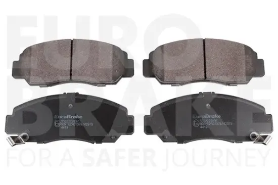 Bremsbelagsatz, Scheibenbremse Vorderachse EUROBRAKE 5502223501 Bild Bremsbelagsatz, Scheibenbremse Vorderachse EUROBRAKE 5502223501