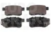 Bremsbelagsatz, Scheibenbremse Hinterachse EUROBRAKE 5502222644