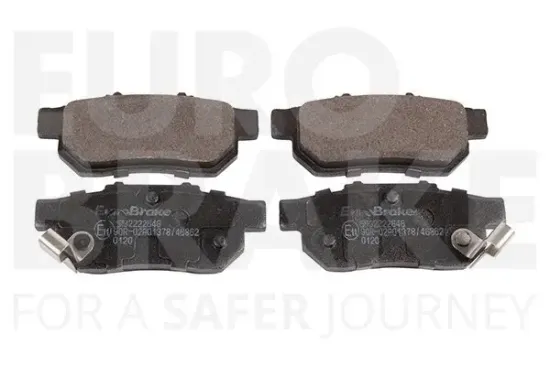 Bremsbelagsatz, Scheibenbremse EUROBRAKE 5502222646 Bild Bremsbelagsatz, Scheibenbremse EUROBRAKE 5502222646