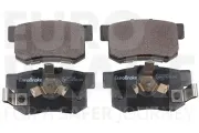 Bremsbelagsatz, Scheibenbremse Hinterachse EUROBRAKE 5502222647