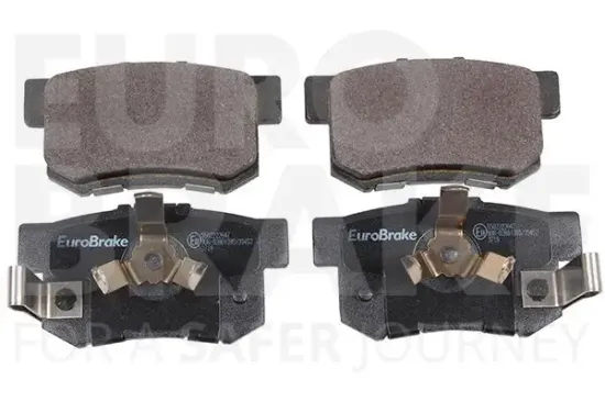 Bremsbelagsatz, Scheibenbremse Hinterachse EUROBRAKE 5502222647 Bild Bremsbelagsatz, Scheibenbremse Hinterachse EUROBRAKE 5502222647