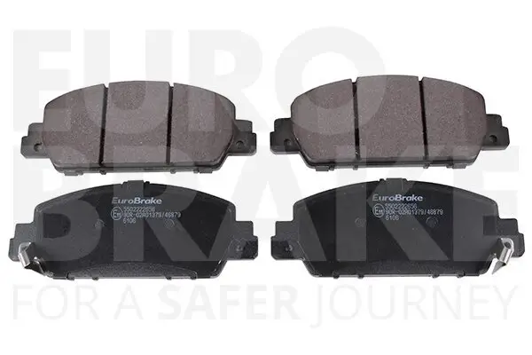 Bremsbelagsatz, Scheibenbremse Vorderachse EUROBRAKE 5502222656