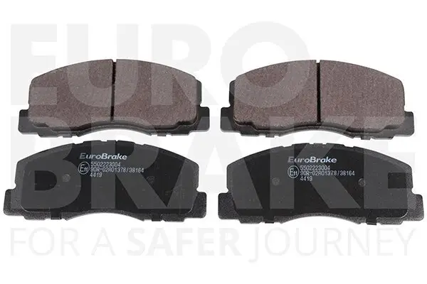 Bremsbelagsatz, Scheibenbremse Vorderachse EUROBRAKE 5502223004
