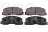 Bremsbelagsatz, Scheibenbremse Vorderachse EUROBRAKE 5502223004