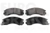 Bremsbelagsatz, Scheibenbremse Vorderachse EUROBRAKE 5502223018