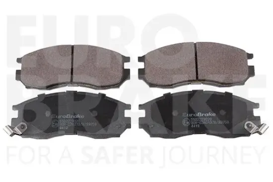 Bremsbelagsatz, Scheibenbremse Vorderachse EUROBRAKE 5502223020 Bild Bremsbelagsatz, Scheibenbremse Vorderachse EUROBRAKE 5502223020