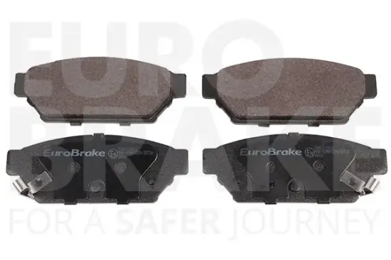 Bremsbelagsatz, Scheibenbremse Hinterachse EUROBRAKE 5502223022 Bild Bremsbelagsatz, Scheibenbremse Hinterachse EUROBRAKE 5502223022