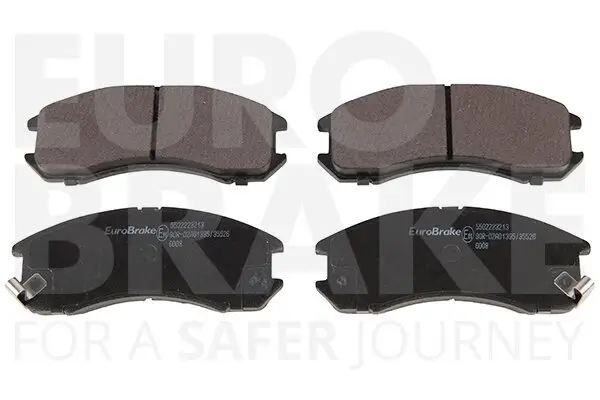 Bremsbelagsatz, Scheibenbremse EUROBRAKE 5502223213
