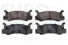 Bremsbelagsatz, Scheibenbremse Hinterachse EUROBRAKE 5502223215