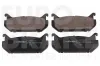 Bremsbelagsatz, Scheibenbremse Hinterachse EUROBRAKE 5502223233
