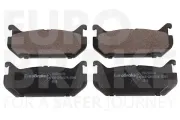 Bremsbelagsatz, Scheibenbremse Hinterachse EUROBRAKE 5502223233