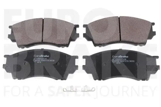 Bremsbelagsatz, Scheibenbremse EUROBRAKE 5502223236 Bild Bremsbelagsatz, Scheibenbremse EUROBRAKE 5502223236