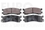 Bremsbelagsatz, Scheibenbremse Hinterachse EUROBRAKE 5502223243