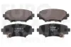 Bremsbelagsatz, Scheibenbremse Hinterachse EUROBRAKE 5502223262