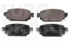 Bremsbelagsatz, Scheibenbremse Hinterachse EUROBRAKE 5502223267