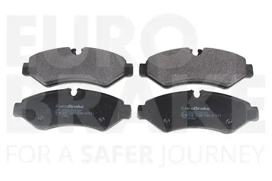 Bremsbelagsatz, Scheibenbremse EUROBRAKE 55022233101 Bild Bremsbelagsatz, Scheibenbremse EUROBRAKE 55022233101
