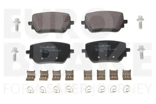 Bremsbelagsatz, Scheibenbremse EUROBRAKE 55022233108 Bild Bremsbelagsatz, Scheibenbremse EUROBRAKE 55022233108