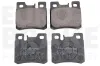 Bremsbelagsatz, Scheibenbremse Hinterachse EUROBRAKE 5502223315
