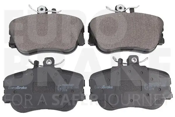 Bremsbelagsatz, Scheibenbremse Vorderachse EUROBRAKE 5502223321