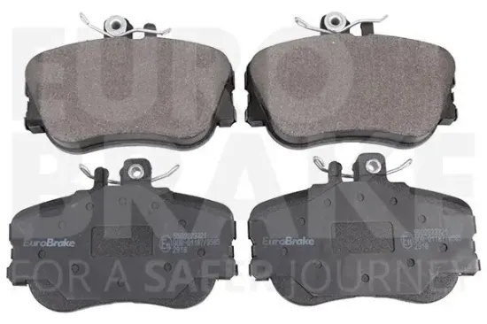 Bremsbelagsatz, Scheibenbremse Vorderachse EUROBRAKE 5502223321 Bild Bremsbelagsatz, Scheibenbremse Vorderachse EUROBRAKE 5502223321