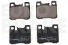 Bremsbelagsatz, Scheibenbremse Hinterachse EUROBRAKE 5502223322