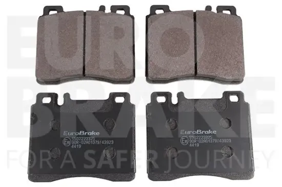 Bremsbelagsatz, Scheibenbremse EUROBRAKE 5502223325 Bild Bremsbelagsatz, Scheibenbremse EUROBRAKE 5502223325