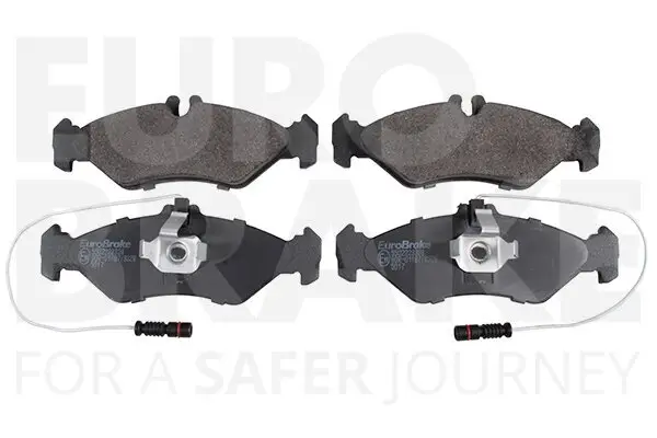 Bremsbelagsatz, Scheibenbremse Hinterachse EUROBRAKE 5502223328