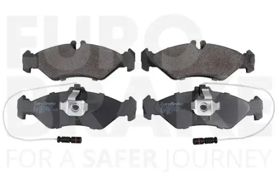 Bremsbelagsatz, Scheibenbremse Hinterachse EUROBRAKE 5502223328 Bild Bremsbelagsatz, Scheibenbremse Hinterachse EUROBRAKE 5502223328