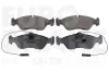Bremsbelagsatz, Scheibenbremse EUROBRAKE 5502223329