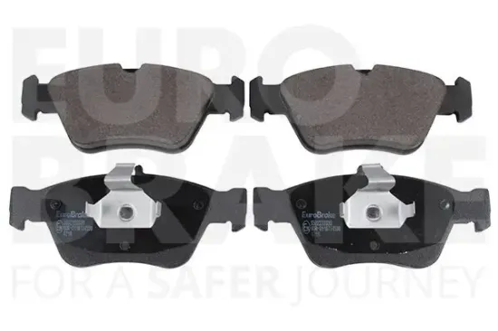 Bremsbelagsatz, Scheibenbremse Vorderachse EUROBRAKE 5502223330 Bild Bremsbelagsatz, Scheibenbremse Vorderachse EUROBRAKE 5502223330