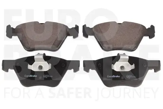 Bremsbelagsatz, Scheibenbremse Vorderachse EUROBRAKE 5502223331 Bild Bremsbelagsatz, Scheibenbremse Vorderachse EUROBRAKE 5502223331
