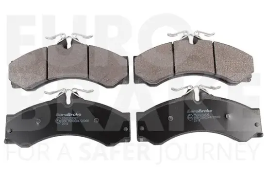 Bremsbelagsatz, Scheibenbremse EUROBRAKE 5502223332 Bild Bremsbelagsatz, Scheibenbremse EUROBRAKE 5502223332
