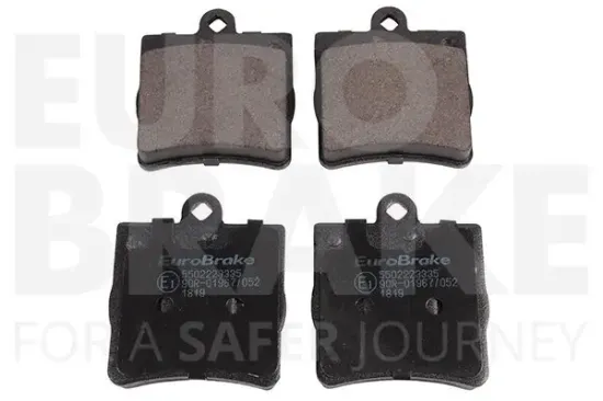 Bremsbelagsatz, Scheibenbremse EUROBRAKE 5502223335 Bild Bremsbelagsatz, Scheibenbremse EUROBRAKE 5502223335