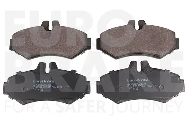 Bremsbelagsatz, Scheibenbremse Hinterachse EUROBRAKE 5502223338