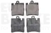 Bremsbelagsatz, Scheibenbremse EUROBRAKE 5502223339