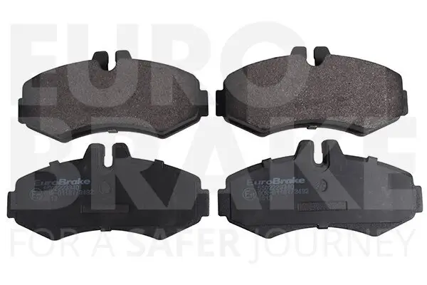 Bremsbelagsatz, Scheibenbremse Vorderachse EUROBRAKE 5502223340