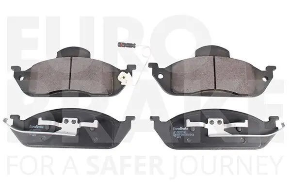 Bremsbelagsatz, Scheibenbremse Vorderachse EUROBRAKE 5502223342