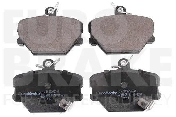 Bremsbelagsatz, Scheibenbremse EUROBRAKE 5502223344