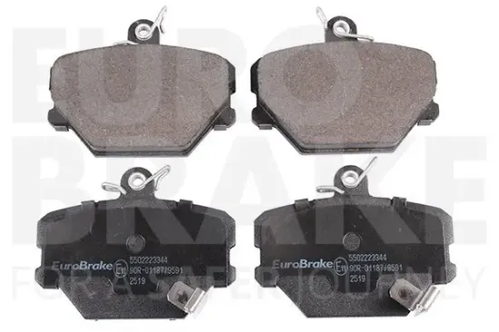 Bremsbelagsatz, Scheibenbremse EUROBRAKE 5502223344 Bild Bremsbelagsatz, Scheibenbremse EUROBRAKE 5502223344