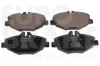 Bremsbelagsatz, Scheibenbremse Vorderachse EUROBRAKE 5502223931 Bild Bremsbelagsatz, Scheibenbremse Vorderachse EUROBRAKE 5502223931