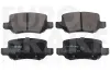 Bremsbelagsatz, Scheibenbremse Hinterachse EUROBRAKE 5502223348