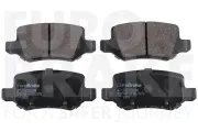Bremsbelagsatz, Scheibenbremse Hinterachse EUROBRAKE 5502223348