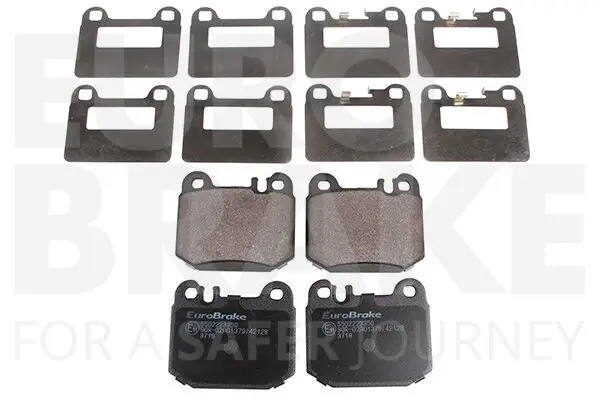 Bremsbelagsatz, Scheibenbremse Hinterachse EUROBRAKE 5502223350
