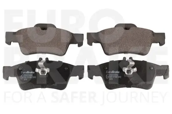 Bremsbelagsatz, Scheibenbremse Hinterachse EUROBRAKE 5502223353 Bild Bremsbelagsatz, Scheibenbremse Hinterachse EUROBRAKE 5502223353
