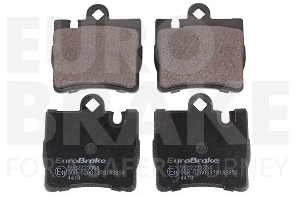 Bremsbelagsatz, Scheibenbremse Hinterachse EUROBRAKE 5502223354