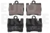 Bremsbelagsatz, Scheibenbremse Hinterachse EUROBRAKE 5502223354